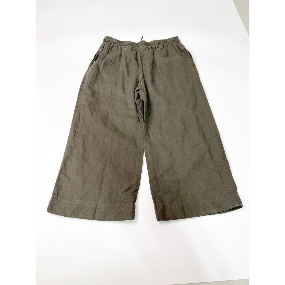 standard James Perse Pants Womens size 1 Small Cropped Cotton Drawstring Relaxed